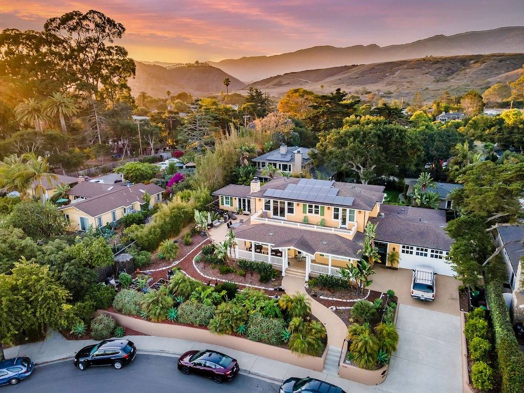 Mesa Bliss - Tropical Oceanside Guest House on the Mesa in Santa Barbara, Santa Barbara County