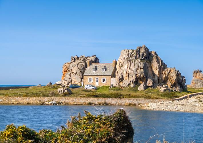 Maison de vacances pour 8 personnes à Plougrescant