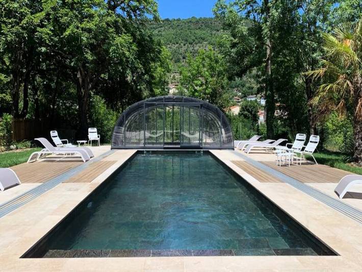 Ferienwohnung für 4 Personen, mit Pool und Terrasse sowie Sauna und Whirlpool - 1