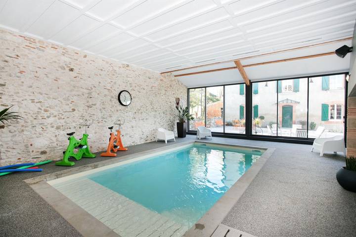 Gîte für 15 Personen, mit Terrasse und Pool in Occitanie - 2