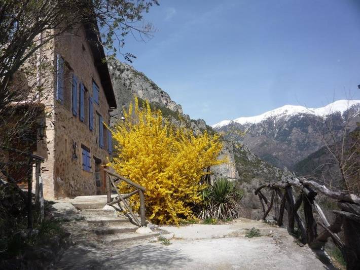 Maison de vacances pour 8 personnes, avec terrasse ainsi que piscine et vue, animaux acceptés