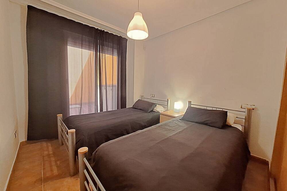 Entire apartment, Apartment with private garden and pool in Vera Playa in Playas de Vera, Vera