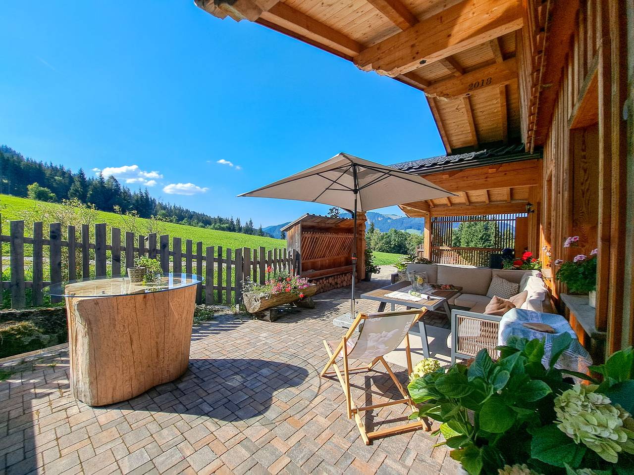 Ganze Wohnung, Panorama Chalet Tirol in Auffach, Wildschönau