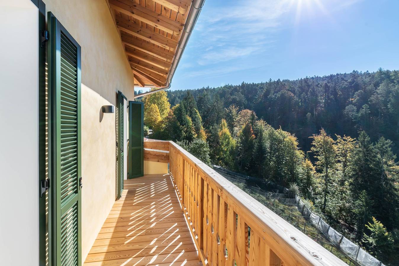 Ganze Wohnung, Ferienwohnung Hof im Thal Apt Lärche mit Bergblick, Balkon und Wlan in Aldein, Südtirol