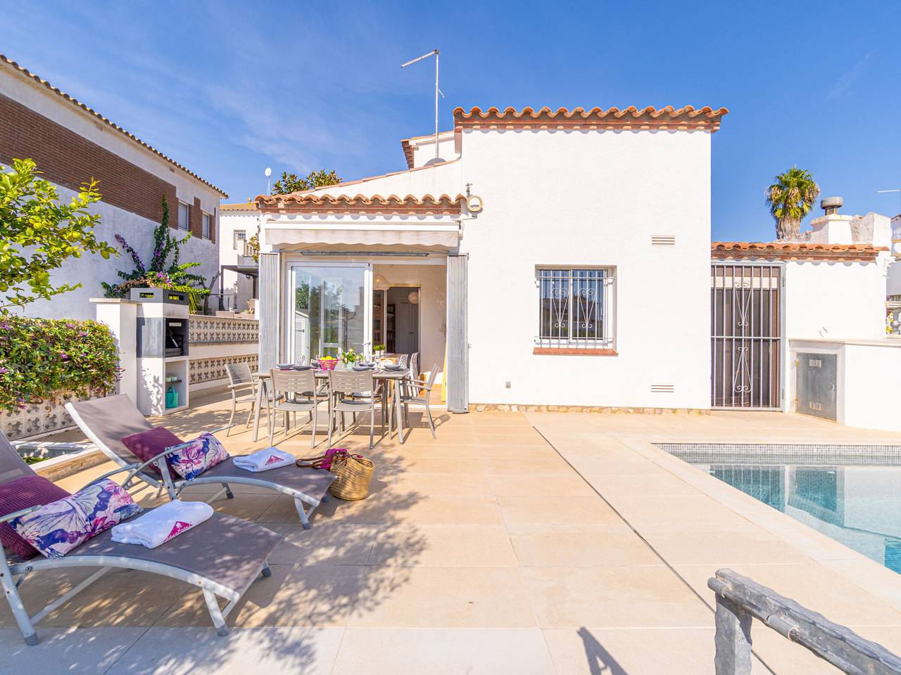 Villa lumineuse et confortable avec piscine privée à Empuriabrava in Empuriabrava, Haut-Ampurdan