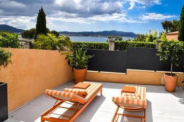 Gîte pour 3 personnes, avec vue et terrasse dans Plage de Portissol