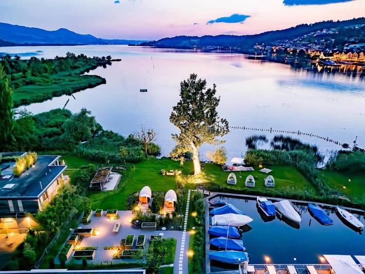 Hotel für 2 Personen, mit Sauna und Seeblick sowie Ausblick und Garten in der Schweiz - 3
