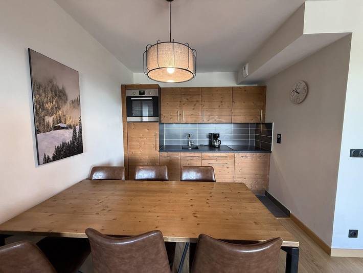 Chalet pour 6 personnes, avec balcon et vue dans Bisanne 1500