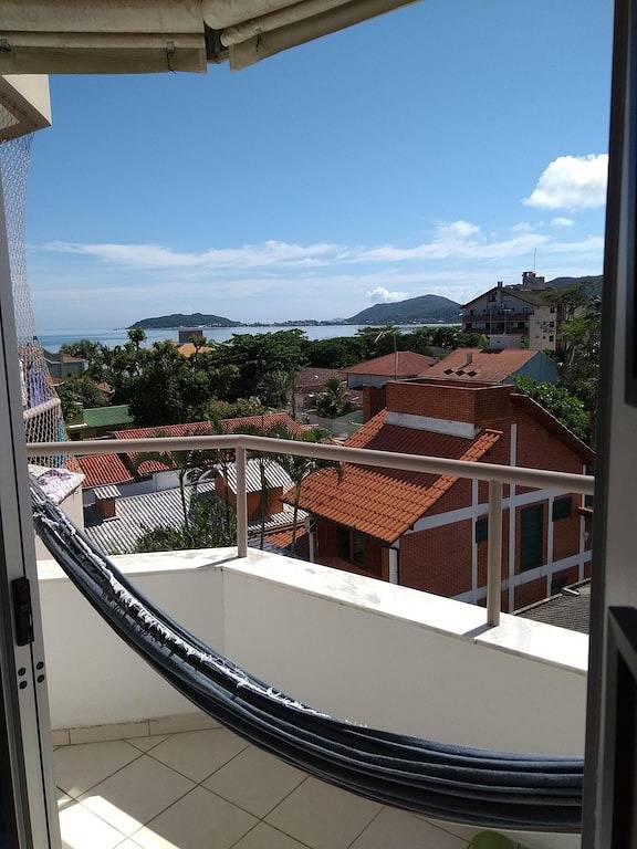 Ganze Wohnung, Fit 1 Zimmer 30 Meter vom Strand entfernt. Meerblick. Wifi in Cachoeira do Bom Jesus, Canasvieiras