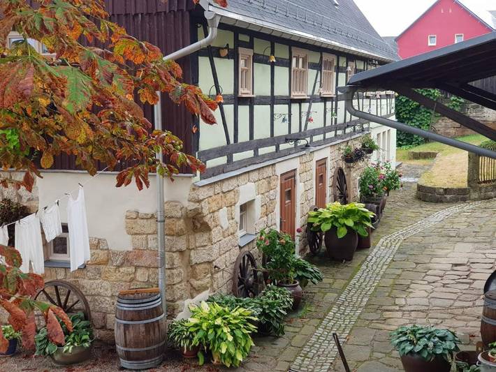 BnB für 2 Personen, mit Terrasse und Garten in Sächsische Schweiz