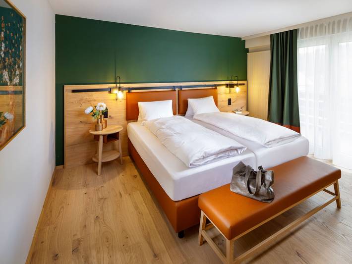 Hotel Hirschen Wildhaus - Einzelzimmer Superior in Wildhaus, Wildhaus-Alt St. Johann