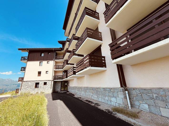 Chalet pour 5 personnes, avec balcon et vue à Peisey-Nancroix