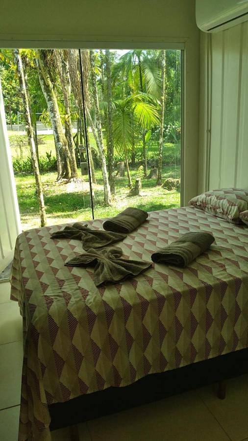 Casas e apartamentos de temporada para 4 pessoas, com jardim em Morretes