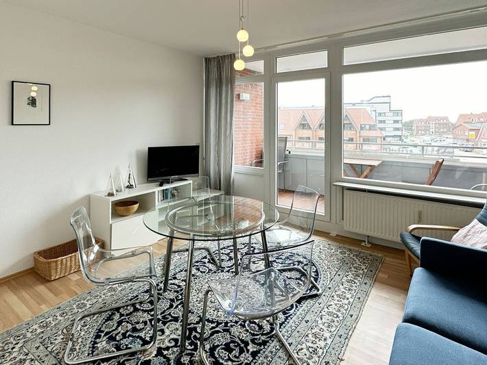 Ganze Wohnung, Haus Nordenlicht Ferienwohnung Dr. Buchholtz mit Meerblick, 10 m zum Strand in Wittdün, Amrum