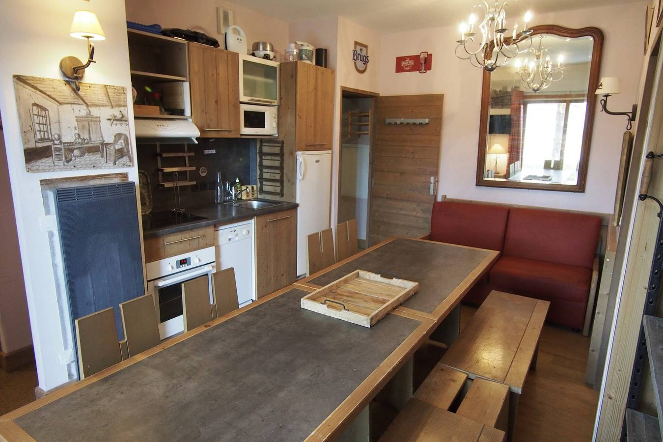 Apartamento entero, Apartamento de vacaciones para 11 personas con terraza in Station de Risoul, Risoul