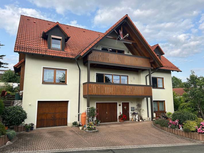 Ferienwohnung für 4 Personen, mit Balkon und Garten in Hollfeld