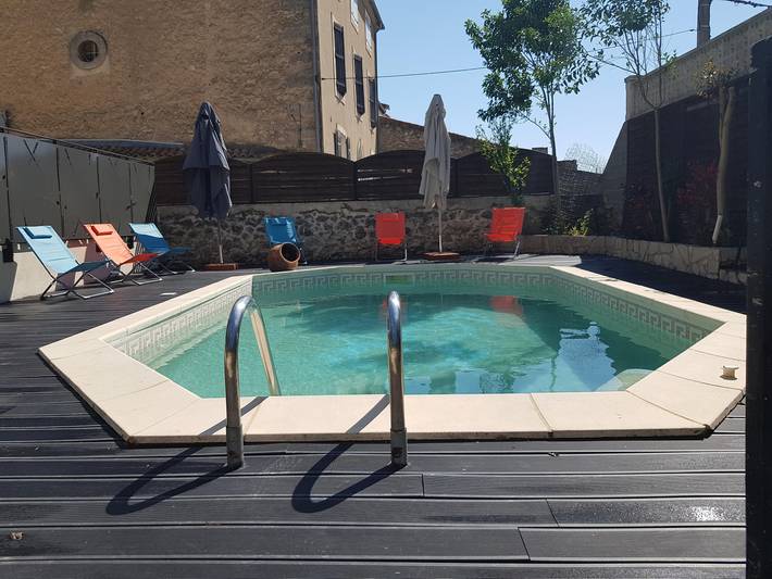 Gîte pour 6 personnes, avec terrasse ainsi que jardin et piscine à Capestang - 2