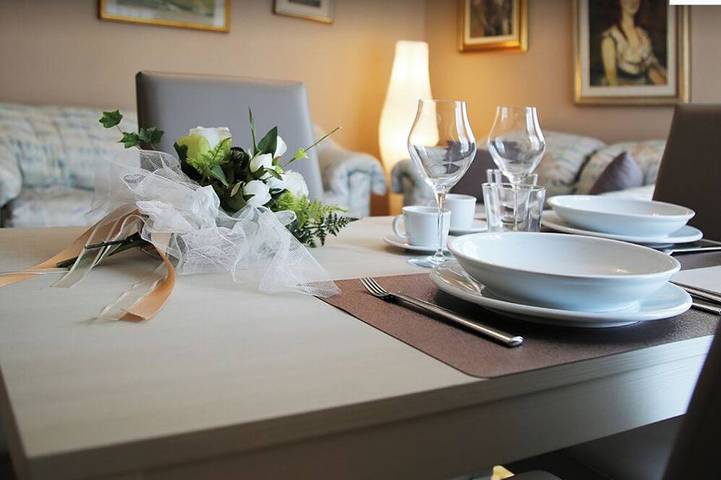 Ferienwohnung für 6 Personen, mit Balkon und Garten