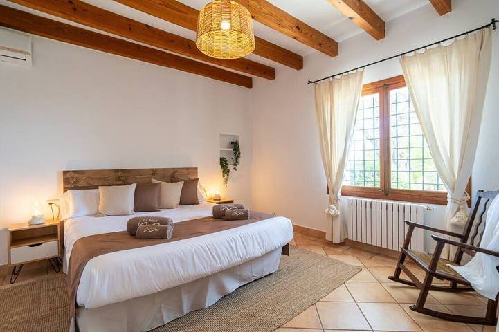 Es Molí: Views, Mallorca Essence and Private pool in Ses Alqueries, Santa Eugènia