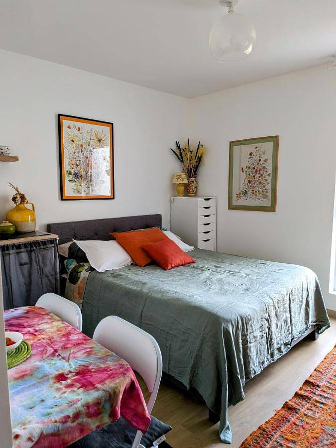 Chambre d’hôte pour 2 personnes, avec jardin et vue