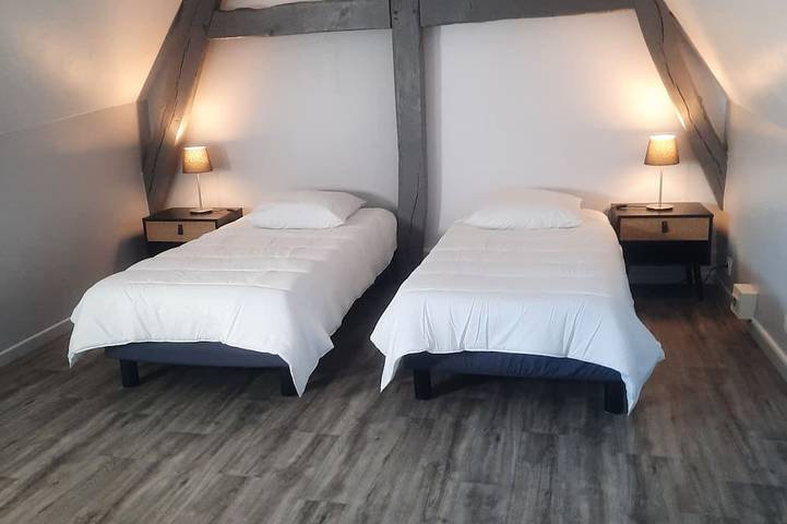 Gîte pour 4 personnes, avec jardin ainsi que sauna et piscine à Fatouville-Grestain - 3