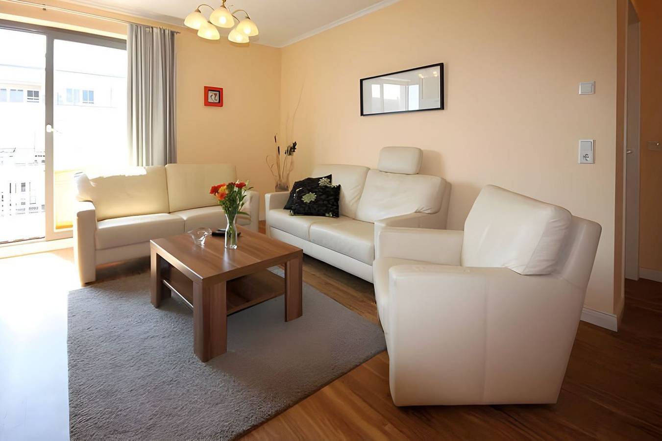 Ganze Wohnung, Villa Deichgraf We 16 mit Balkon und Kamin in strandnähe in Börgerende in Börgerende, Börgerende-Rethwisch