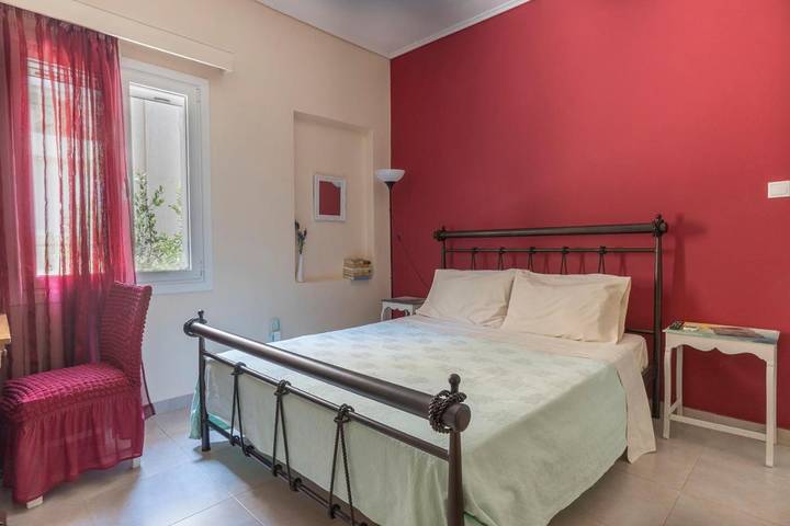 Ferienwohnung für 7 Personen, mit Garten und Ausblick