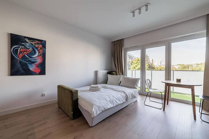 Ganze Wohnung, Hawelańska schickes Studio in Posen, Großpolen