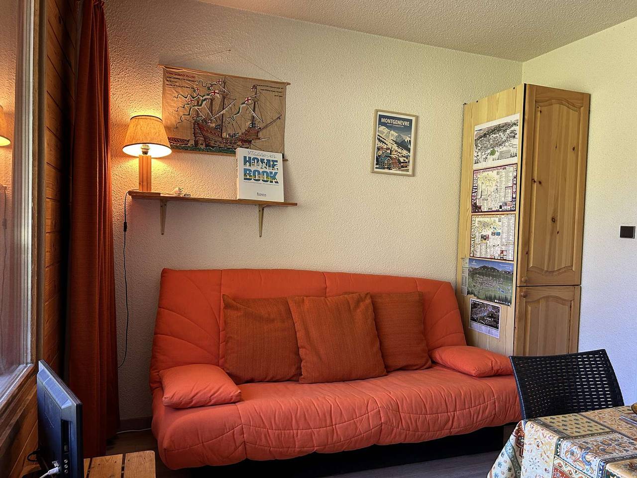 Appartement entier, Studio avec balcon à Montgenèvre, animaux acceptés in Montgenèvre, Région de Briançon