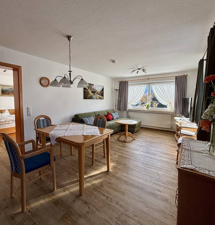 Pension pour 4 personnes, avec balcon et jardin à Oberstdorf