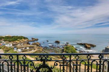 Gîte pour 4 personnes, avec vue et balcon dans Le Bellevue (Biarritz)