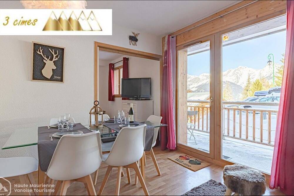 Entire apartment, Valfrejus 4/6 Pers Confortable et Chaleureux 37m² in Valfréjus, Modane