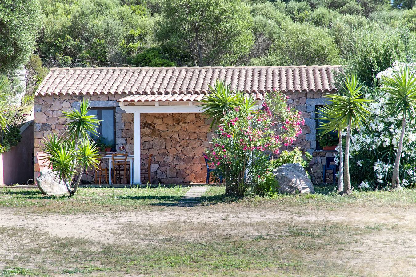 Vacation Home "La casa vista isola 2" with Sea View, Terrace & Garden in Pischinazza, Trinità d'Agultu e Vignola region