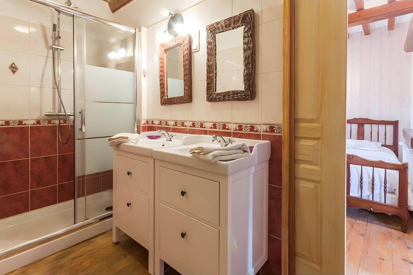 Chambre d’hôtes « Chambre Galopin » avec jardin commun et Wi-Fi in Coulombs, Moulins en Bessin