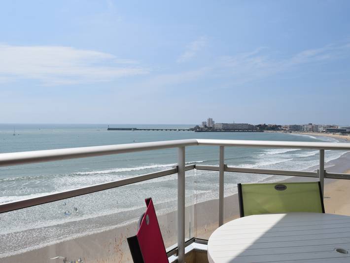 Appartement de vacances pour 6 personnes, avec balcon aux Les Sables-d'Olonne
