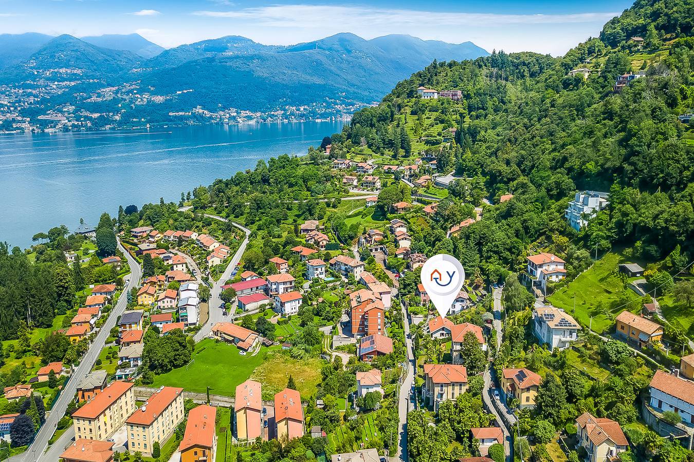 Casa Virginia in Laveno-Mombello, Lago Maggiore (Lombardei)
