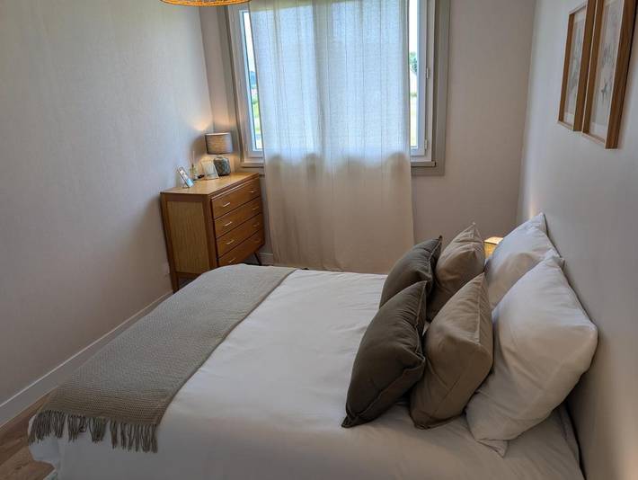 Appartement de vacances pour 5 personnes, avec jardin, animaux acceptés