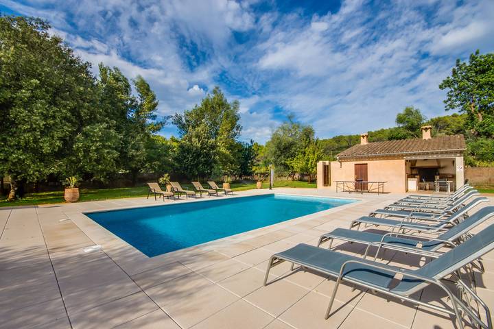 Finca für 12 Personen, mit Terrasse und Garten in Selva - 3