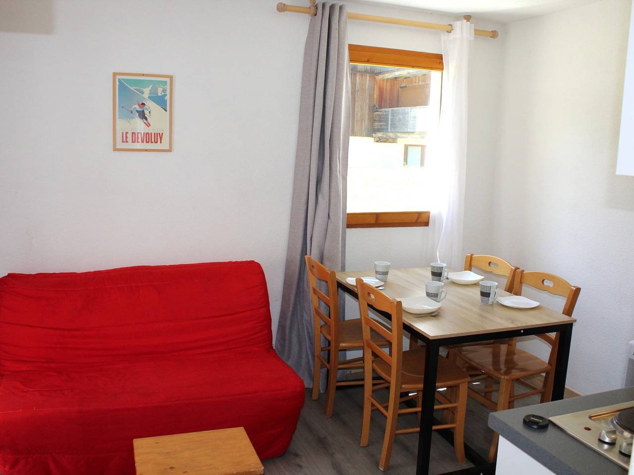 Appartement entier, Appartement 4 pers avec terrasse, cuisine équipée et proche pistes - Superdévoluy in Saint-Étienne-en-Dévoluy, Le Dévoluy
