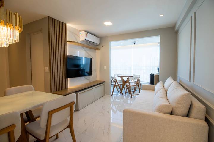 Casas e apartamentos de temporada para 6 pessoas, com piscina e sauna em Fortaleza