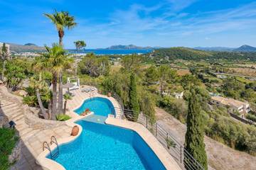 Villa in Pollença, Serra de Tramuntana für 10 
