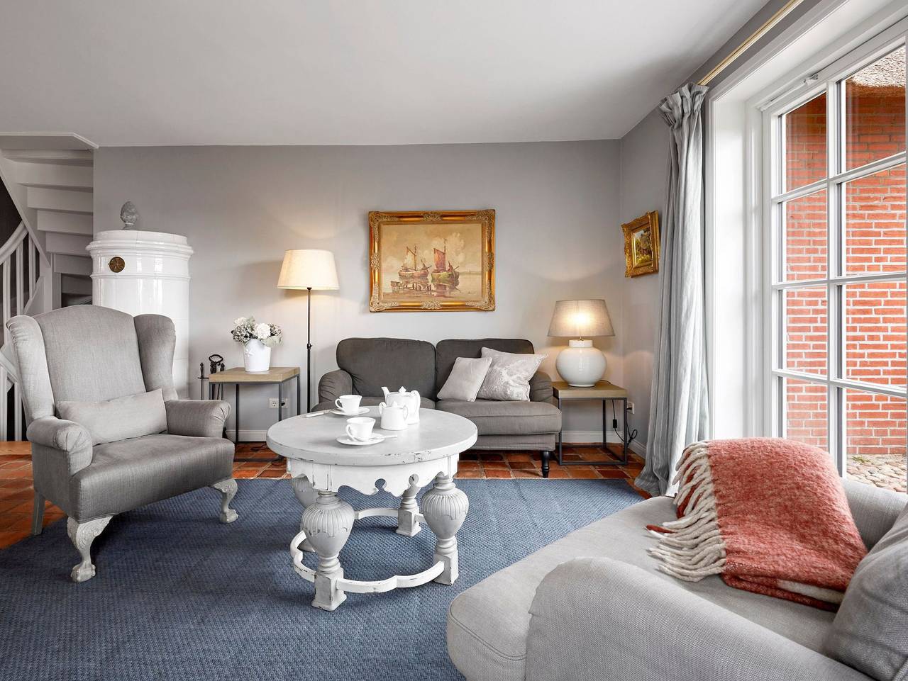 Reethaus am Strand - West - Reethaus am Strand - West in Greveling, Nieblum