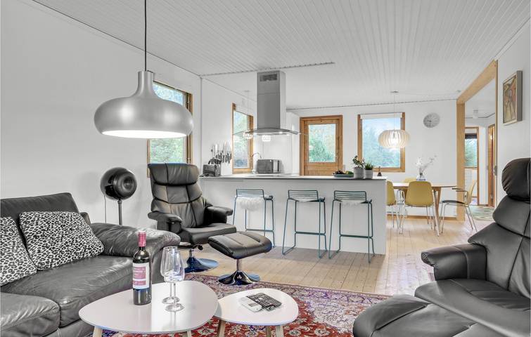 Maison de vacances pour 6 personnes avec terrasse in Udsholt Strand, Côte de Kattegat
