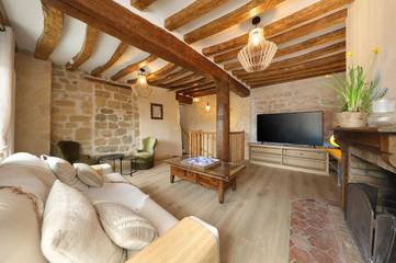 Gîte pour 6 personnes, avec jardin et vue à Auvers-sur-Oise