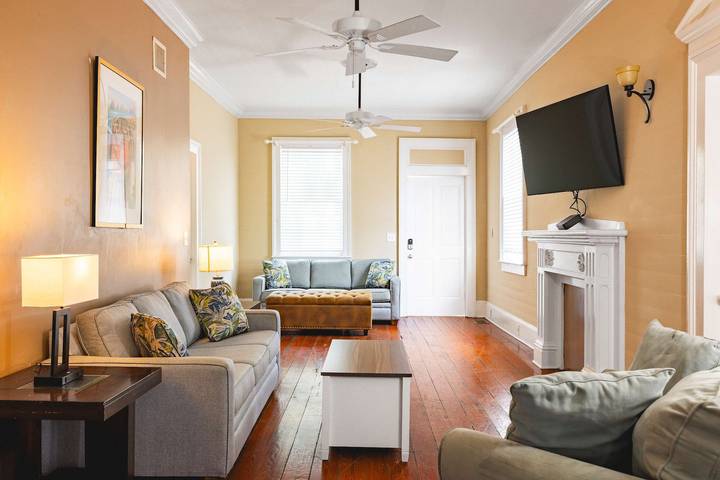 Location de vacances pour 8 personnes, avec balcon ainsi que jardin et piscine, adapté aux familles à Key West - 4