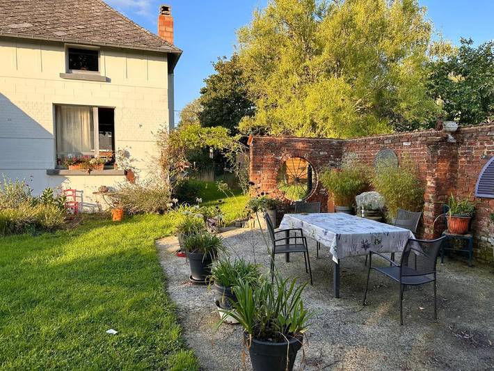 Appartement de vacances pour 2 personnes, avec Terrasse ainsi que Jardin et Vue