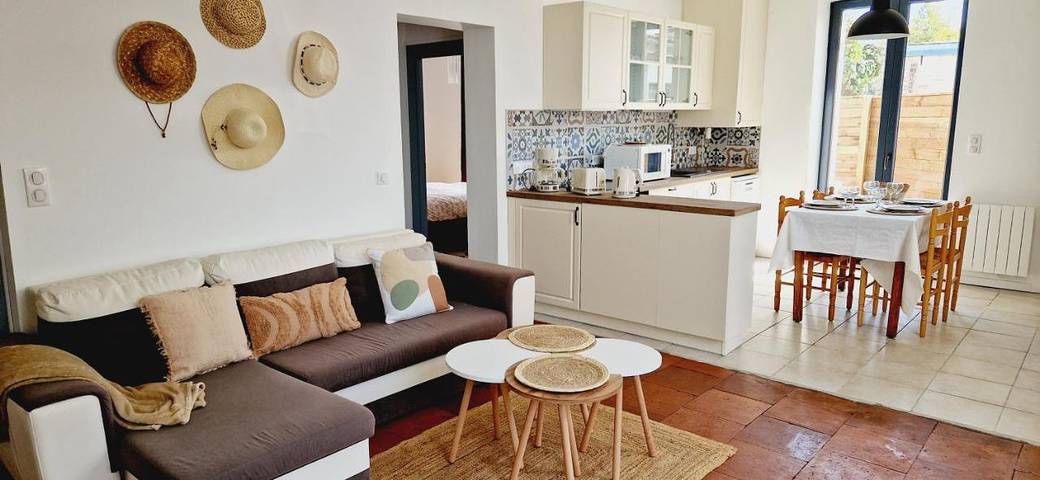 Location de vacances pour 6 personnes, avec terrasse à Arcins