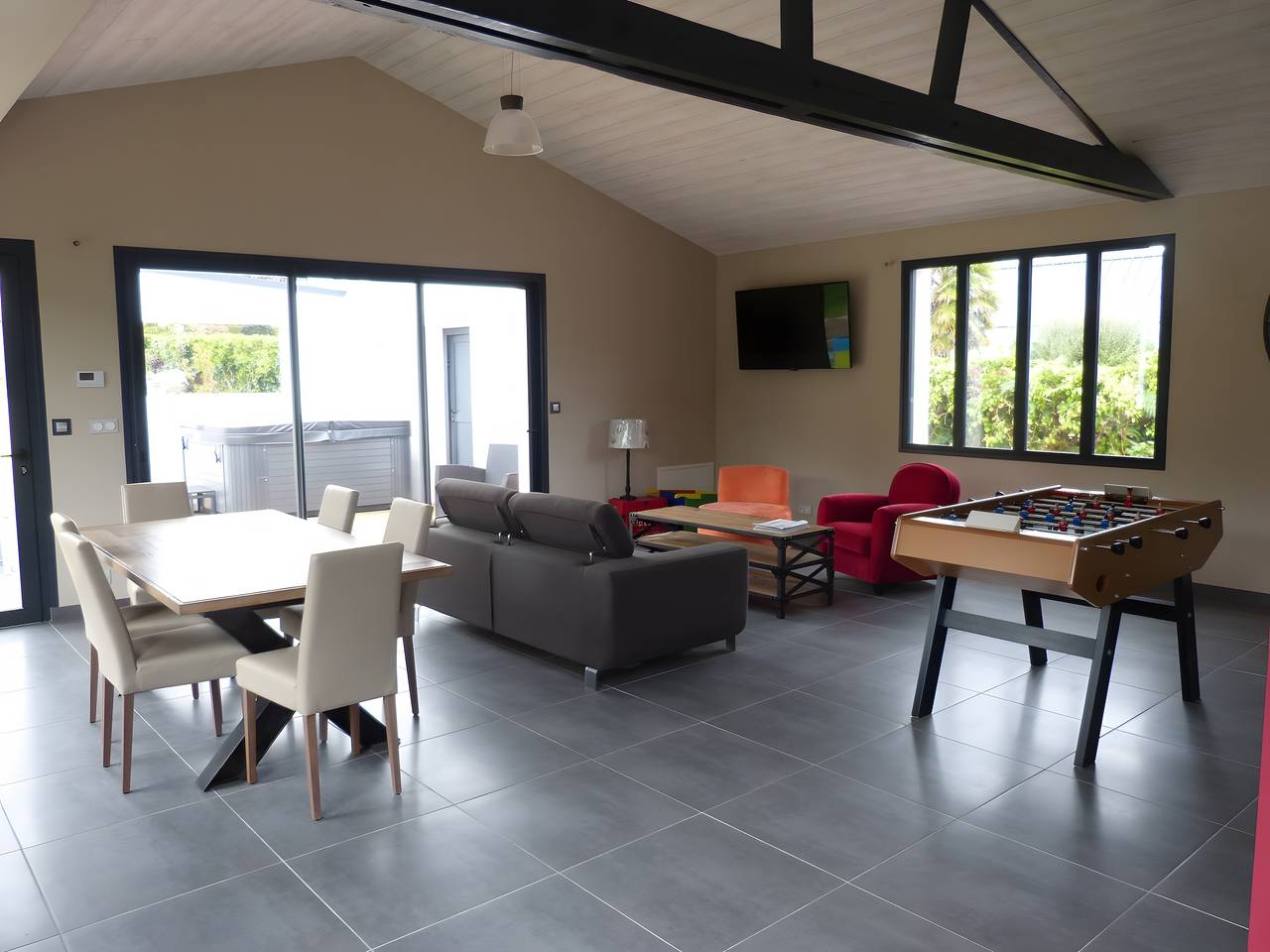 Maison "Hâvre de Paix Perros" , spa, plain-pied, jardin in Perros-Guirec, Côte de Granit Rose