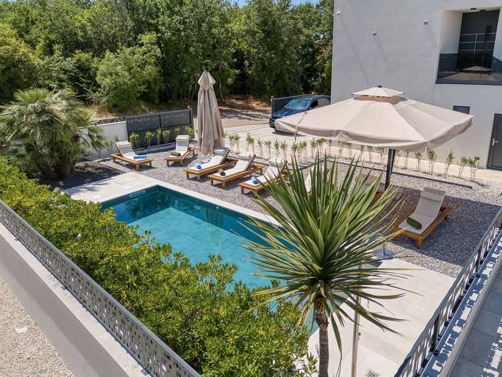 Villa für 12 Personen, mit Pool und Garten in Poreč