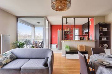 Gîte pour 4 personnes, avec balcon dans Les Machines de l’île